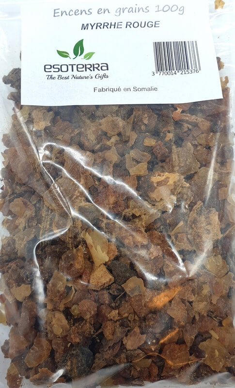Résine ESOTERRA Myrrhe Rouge 100g