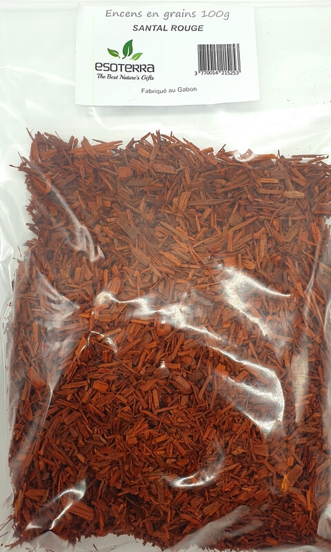 Résine ESOTERRA Santal Rouge Copaux 100g