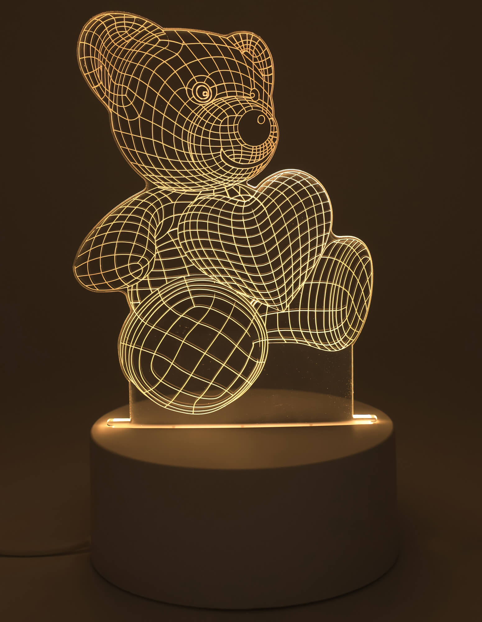 Veilleuse USB Plastique Ourson 14cm