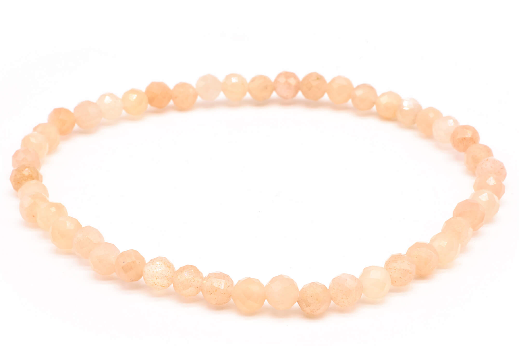 Bracelet Pierre de Soleil perles facettées
