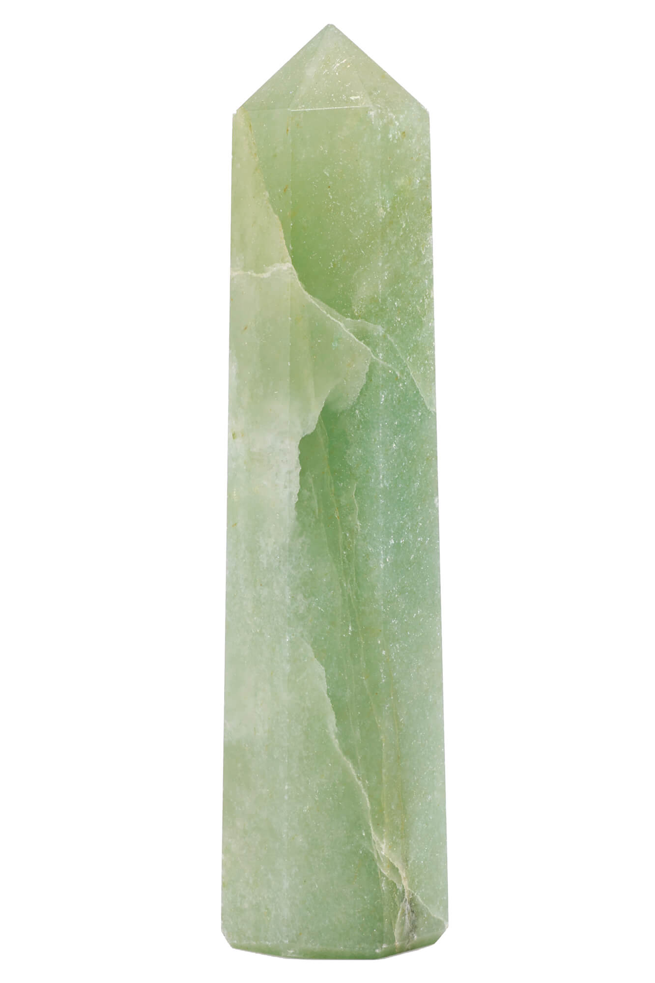 Obélisque en pierre naturelle – Décoration et Feng Shui - Aventurine Verte