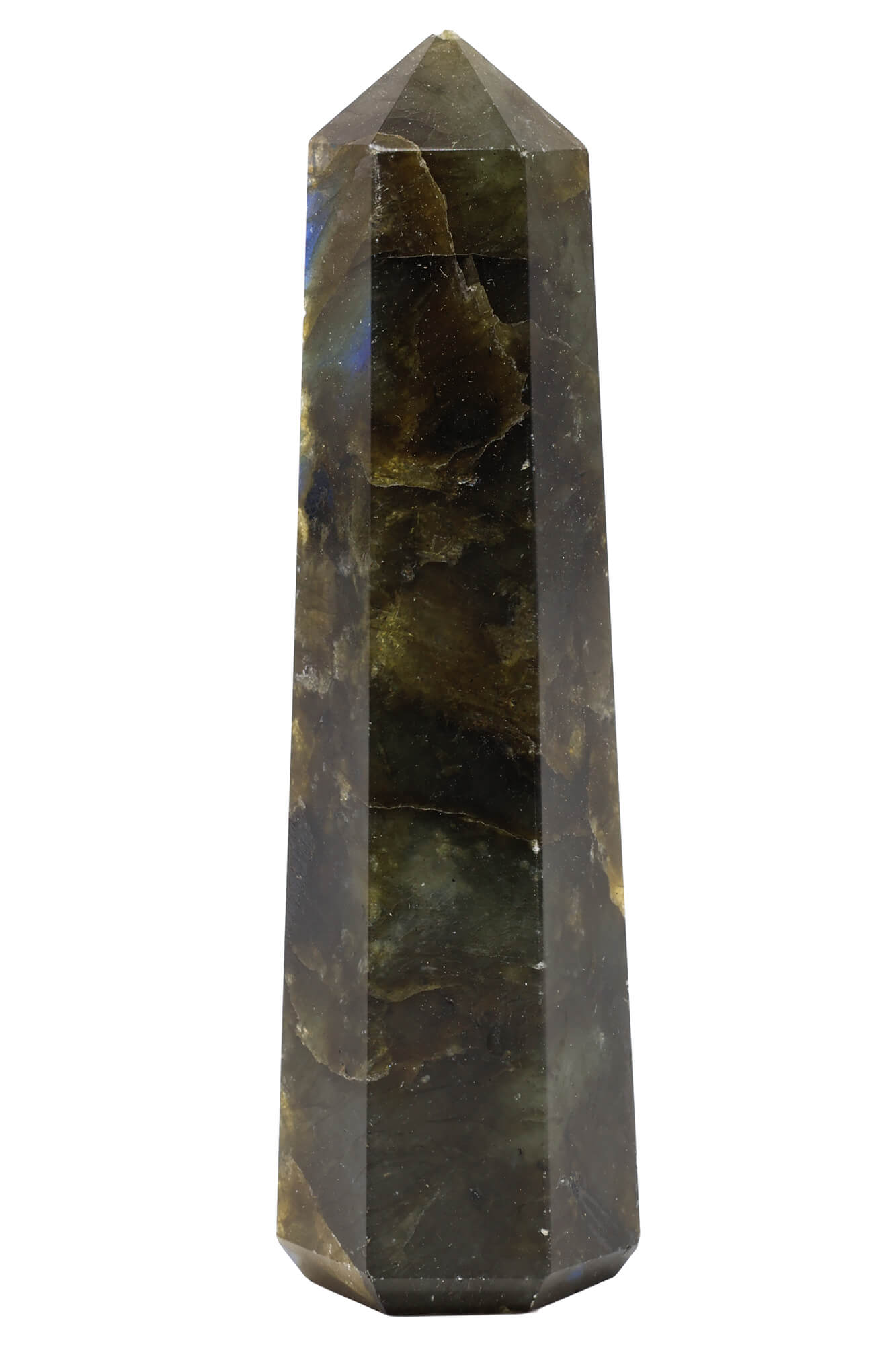 Obélisque en pierre naturelle – Décoration et Feng Shui - Labradorite
