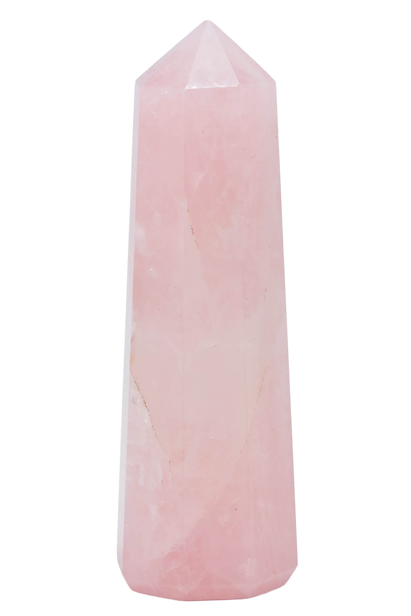Obélisque en pierre naturelle – Décoration et Feng Shui - Quartz rose